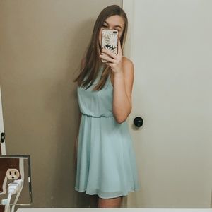 Francesca's Blue Dress